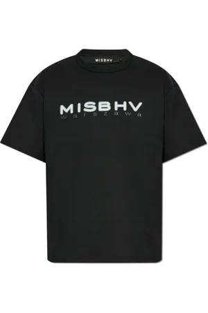 MISBHV Hombre, Camisetas, Negro, Talla: XL