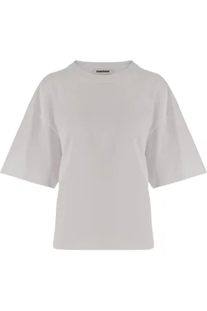 DARKPARK Mujer, Camisetas, Blanco, Talla: S