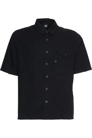 C.P. Company Hombre, Camisas, Negro, Talla: M