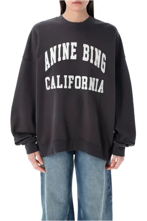 ANINE BING Mujer, Sudaderas, Negro, Talla: M