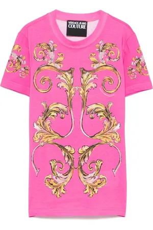 VERSACE Mujer, Camisetas, Rosa, Talla: S