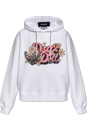 Dsquared2 Mujer, Sudaderas, Blanco, Talla: S