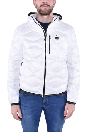 Blauer Hombre, Chaquetas, Blanco, Talla: M