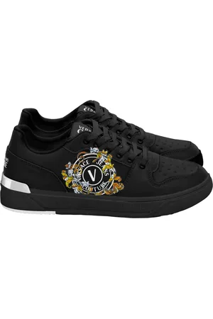 VERSACE Hombre, Zapatos, Negro, Talla: 42 EU