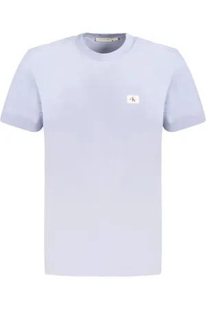 Calvin Klein Hombre, Camisetas, Azul, Talla: XL