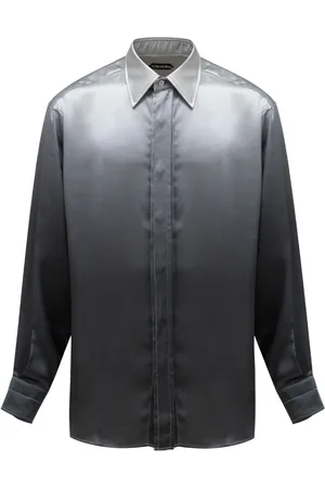 Tom Ford Hombre, Camisas, Gris, Talla: L
