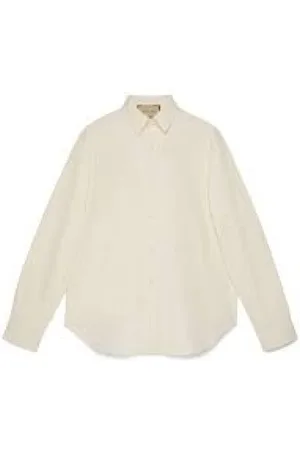 Gucci Hombre, Camisas, Blanco, Talla: L