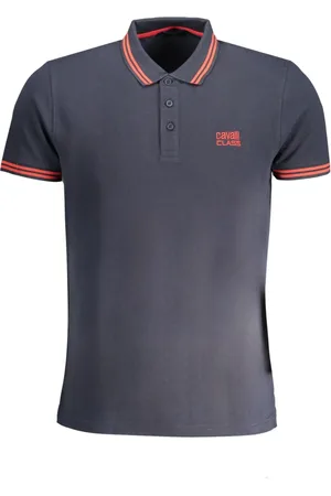 Roberto Cavalli Hombre, Camisetas, Azul, Talla: L
