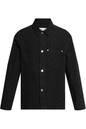 Salvatore Ferragamo Hombre, Camisas, Negro, Talla: S