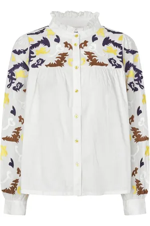 Lollys Laundry Mujer, Blusas y Camisas, Blanco, Talla: L