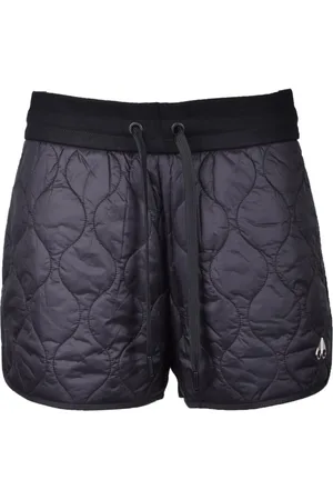 Moose Knuckles Mujer, Pantalones cortos, Negro, Talla: M