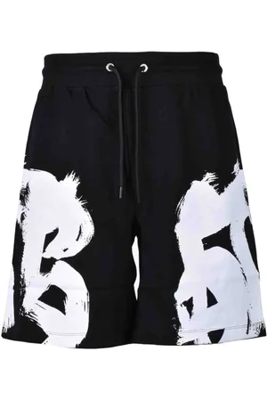 Bikkembergs Hombre, Pantalones cortos, Negro, Talla: S