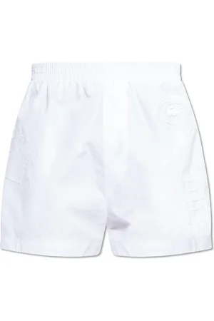Lacoste Hombre, Pantalones cortos, Blanco, Talla: L