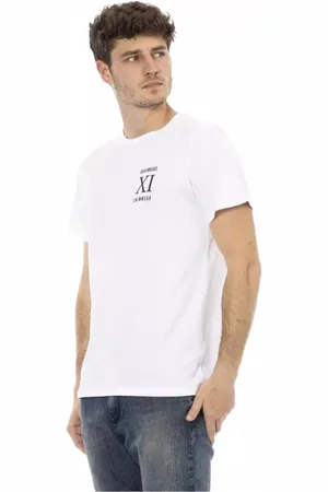Bikkembergs Hombre, Camisetas, Blanco, Talla: L