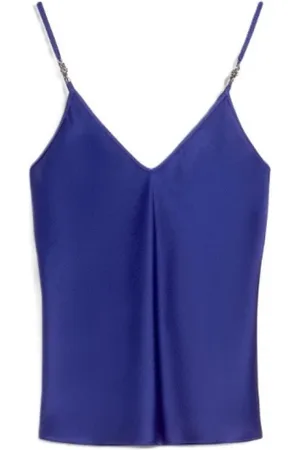 Max Mara Mujer, Camisetas, Azul, Talla: XL