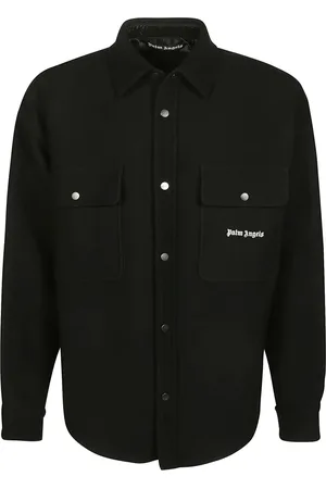 Palm Angels Hombre, Chaquetas, Negro, Talla: L