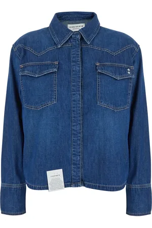 Icon Denim Mujer, Chaquetas, Azul, Talla: S