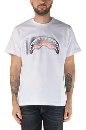 Sprayground Hombre, Camisetas, Blanco, Talla: S