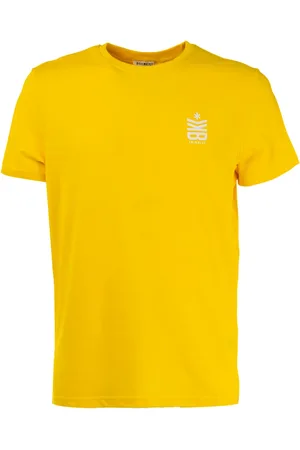 Bikkembergs Hombre, Camisetas, Amarillo, Talla: XL