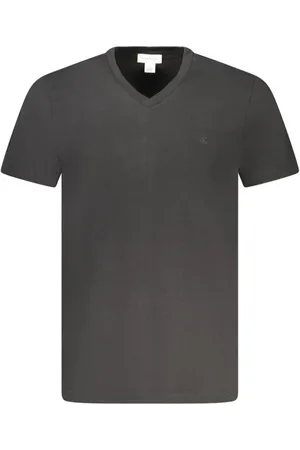 Calvin Klein Hombre, Camisetas, Negro, Talla: XL