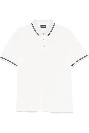 Emporio Armani Hombre, Camisetas, Blanco, Talla: S