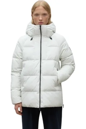 ECOALF Mujer, Chaquetas, Blanco, Talla: L