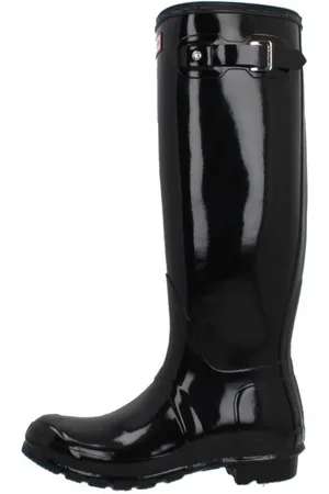 Hunter Mujer, Zapatos, Negro, Talla: 36 EU