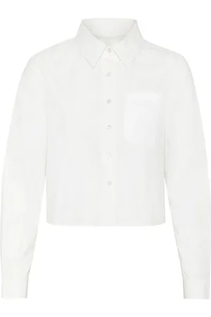 My Essential Wardrobe Mujer, Blusas y Camisas, Blanco, Talla: 3XL