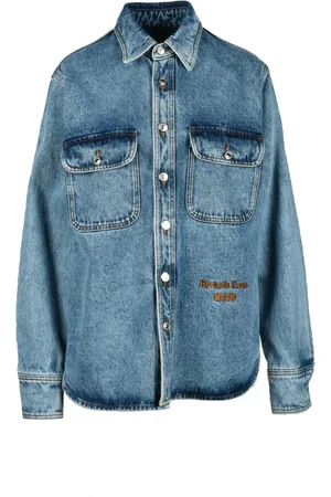 Msgm Hombre, Camisas, Azul, Talla: 2XL