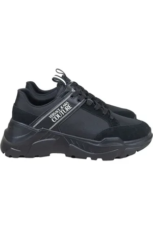 VERSACE Hombre, Zapatos, Negro, Talla: 43 EU
