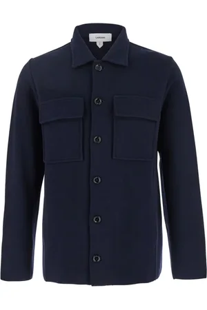 LARDINI Hombre, Chaquetas, Azul, Talla: L