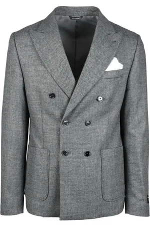 D.A. Daniele Alessandrini Hombre, Chaquetas, Gris, Talla: M