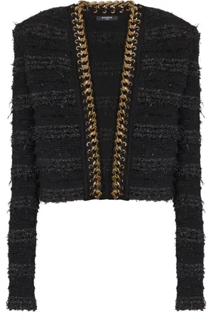 Balmain Mujer, Chaquetas, Negro, Talla: M