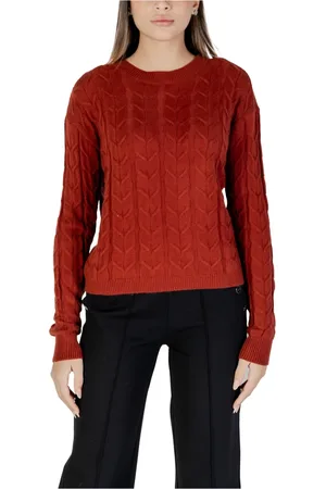 VERO MODA Mujer, Jerseys, Rojo, Talla: M
