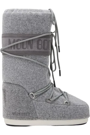 Moon Boot Mujer, Zapatos, Gris, Talla: 39 EU
