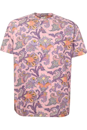 Etro Hombre, Camisetas, Rosa, Talla: L