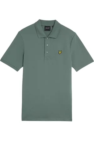 Lyle & Scott Hombre, Camisetas, Verde, Talla: L