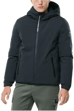 ECOALF Hombre, Chaquetas, Negro, Talla: XL