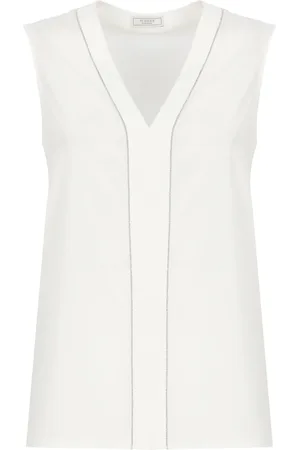 PESERICO SIGN Mujer, Camisetas, Blanco, Talla: L