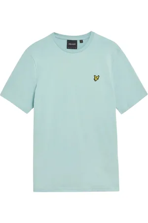 Lyle & Scott Hombre, Camisetas, Azul, Talla: M