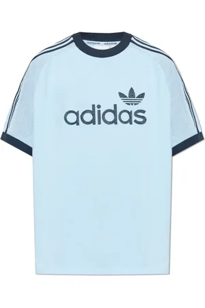 adidas Hombre, Camisetas, Azul, Talla: L