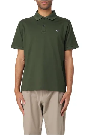 Paul & Shark Hombre, Camisetas, Verde, Talla: M