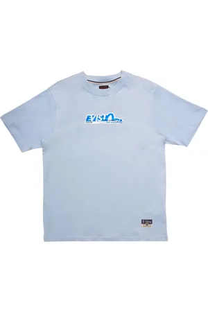 Evisu Hombre, Camisetas, Azul, Talla: L