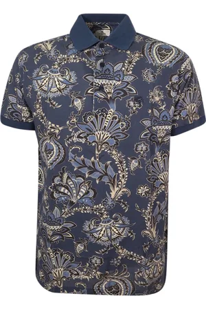Etro Hombre, Camisetas, Azul, Talla: S