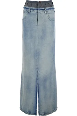 Maison Margiela Mujer, Faldas, Azul, Talla: S