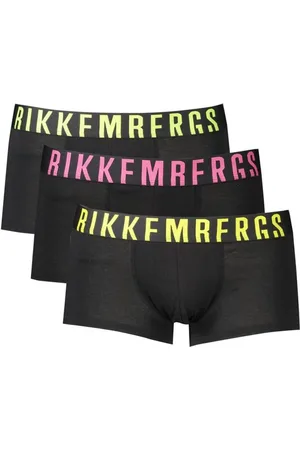 Bikkembergs Hombre, Ropa interior, Negro, Talla: 2XL