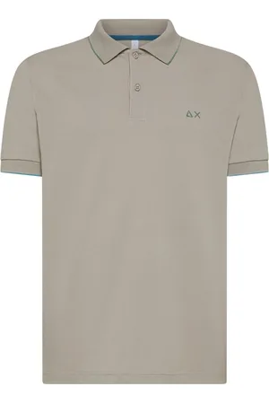 sun68 Hombre, Camisetas, Gris, Talla: L