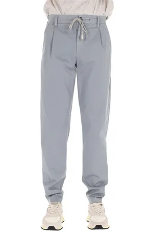 ELEVENTY Hombre, Pantalones, Azul, Talla: W34