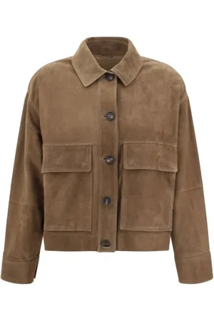 Brunello Cucinelli Mujer, Chaquetas, Marrón, Talla: S