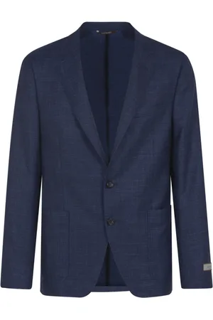 CANALI Hombre, Chaquetas, Azul, Talla: XL